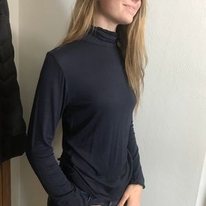 Boohoo navy turtleneck